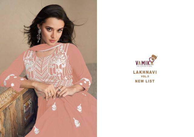 VamikaTM lakhnavi vol:-5 Salwar Kameez manufacturers in Mumbai